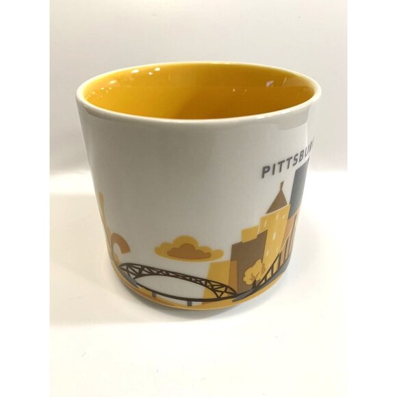 Starbucks Pittsburgh Cup Mug You Are Here Collection Pennsylvania 2016 - Picture 3 of 9